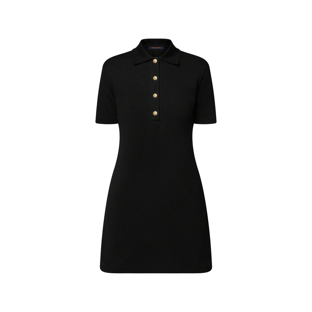 Monogram Piqué Polo Dress