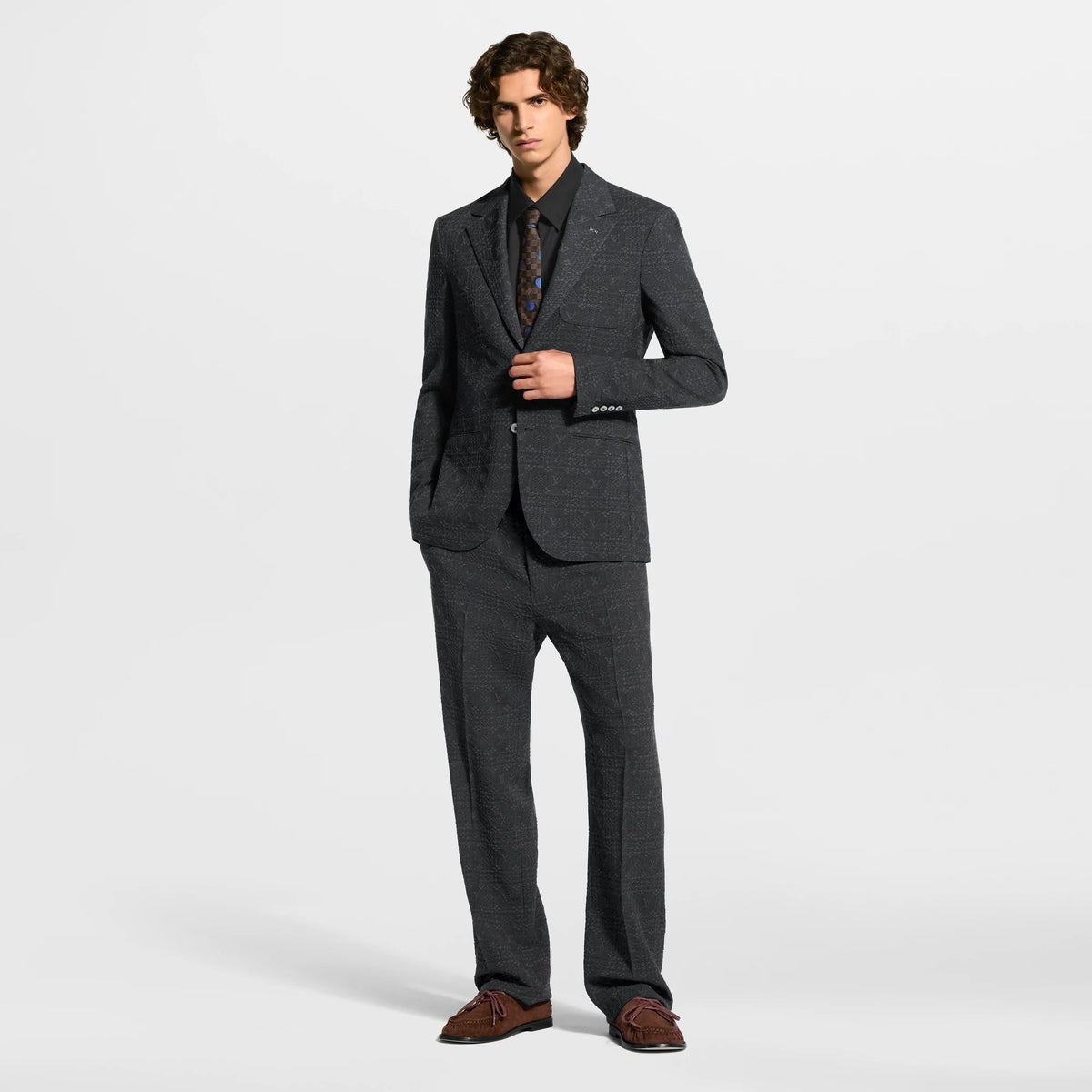 Summery Textured Napolitana Jacket