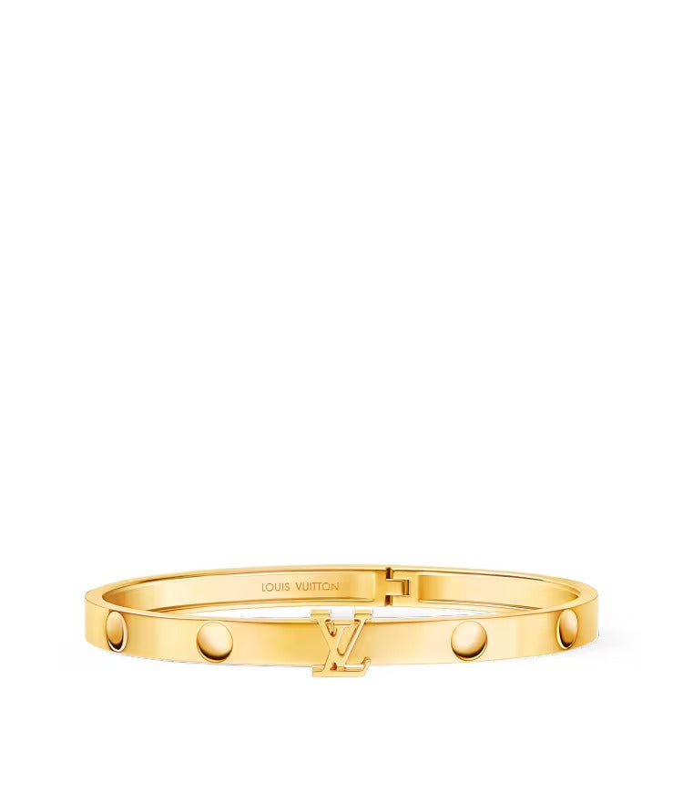 Empreinte Medium Bangle, Yellow Gold