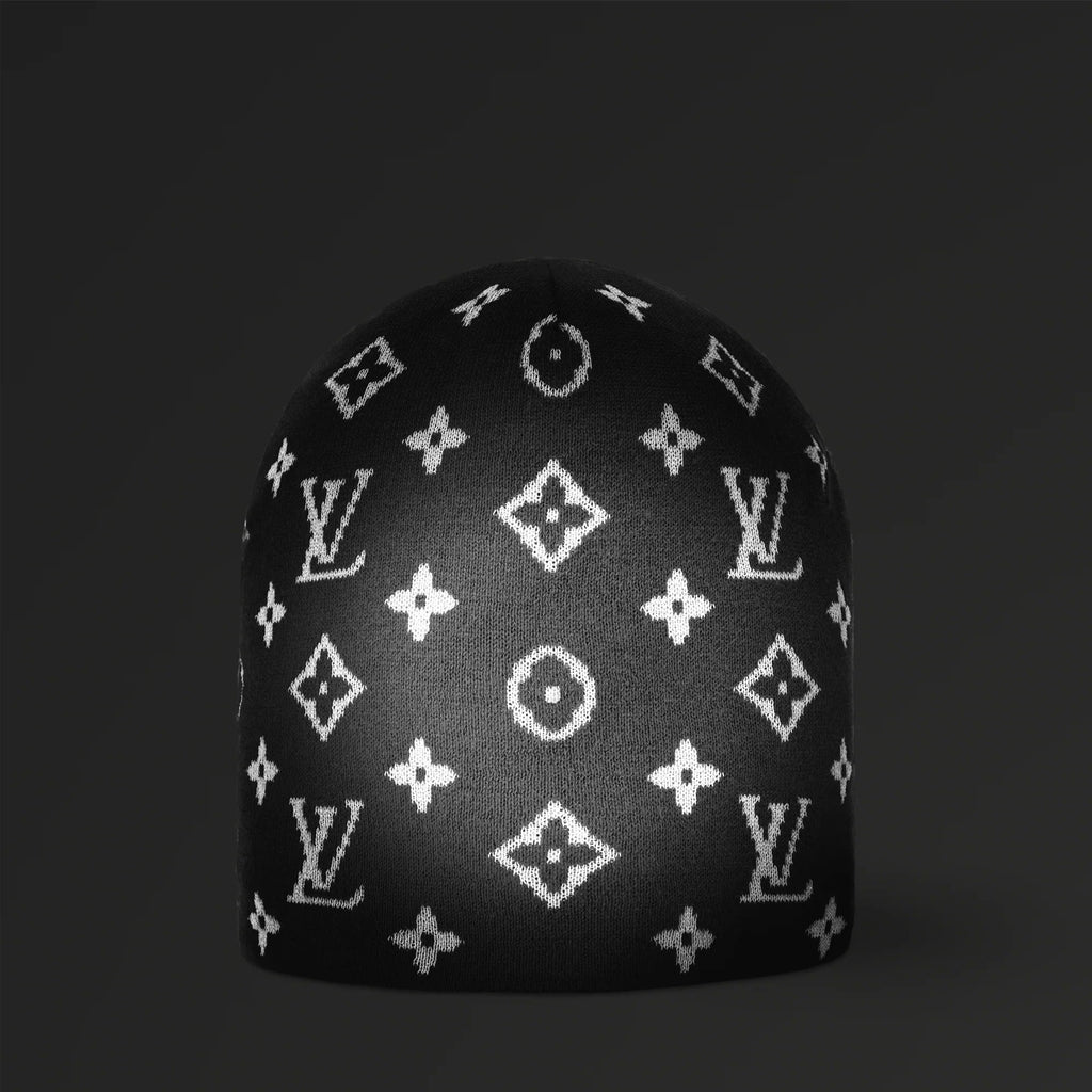 LV Fit Monogram Reflective Beanie
