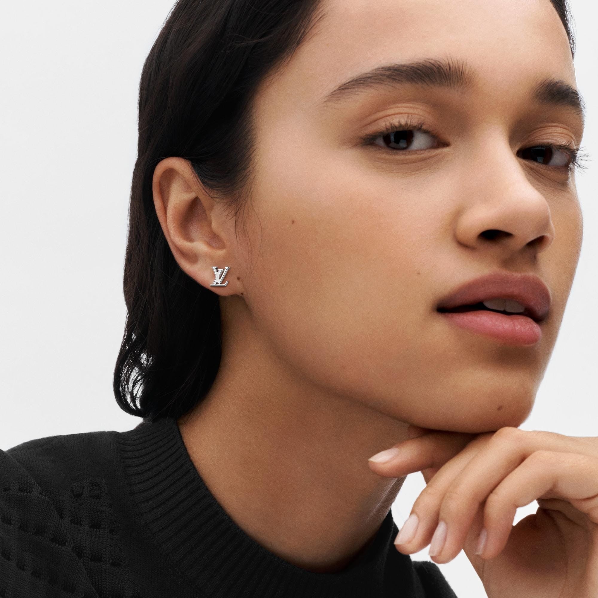 Idylle Blossom Reversible Stud, Yellow And White Gold And Diamond - Per Unit