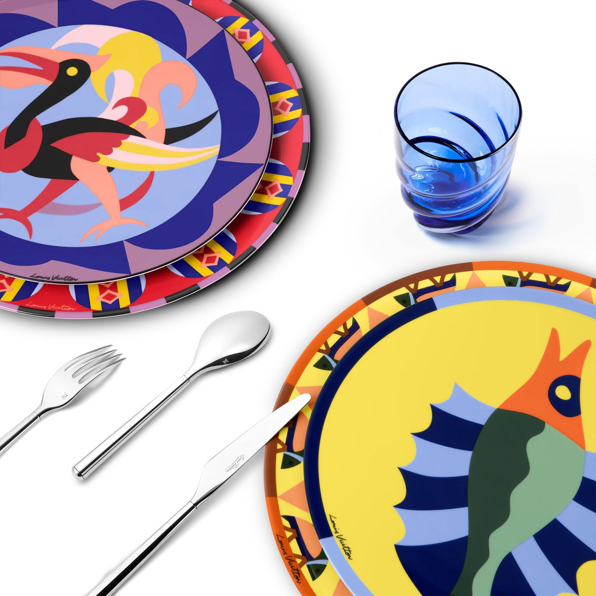 Animali Fantastici Paradise Pelican Dinner Plate