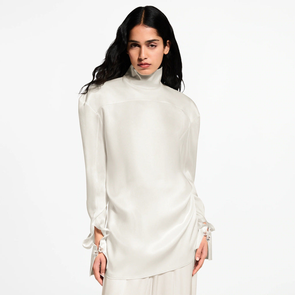 Open Back Blouse