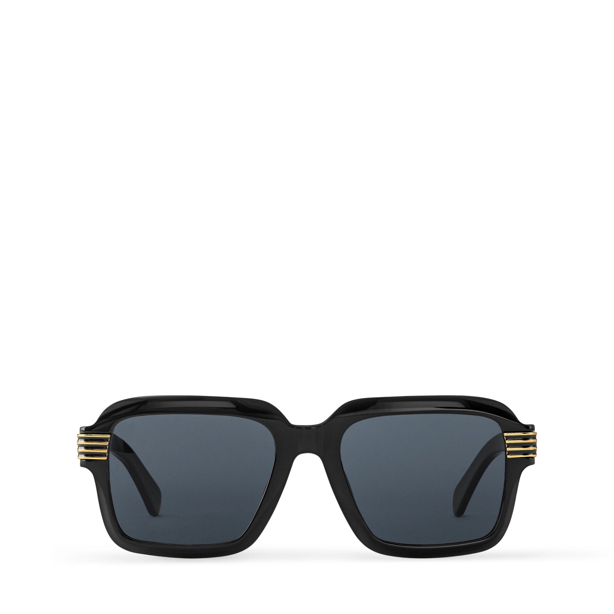 LV Slide Large Square Round Sunglasses