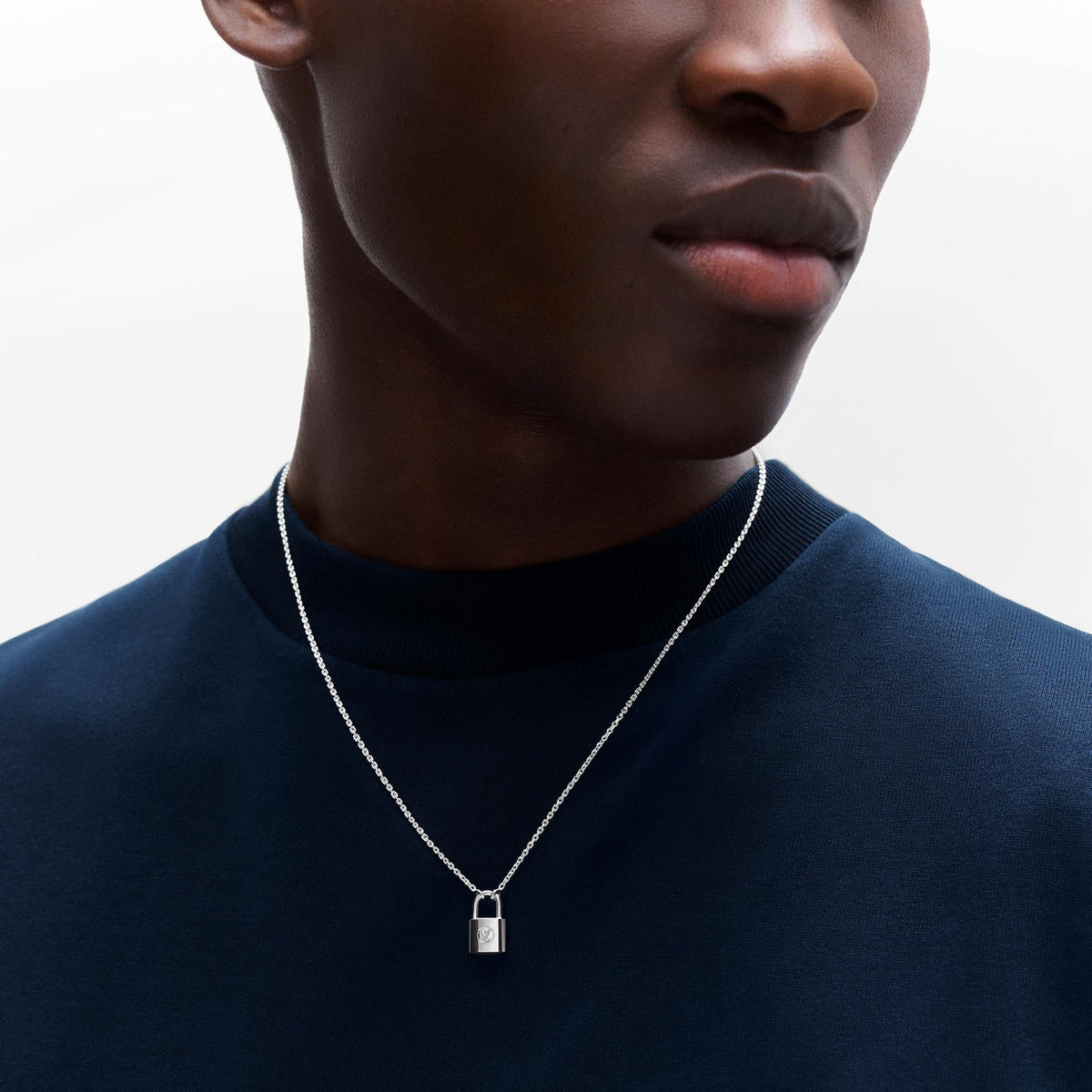 Silver Lockit pendant, sterling silver
