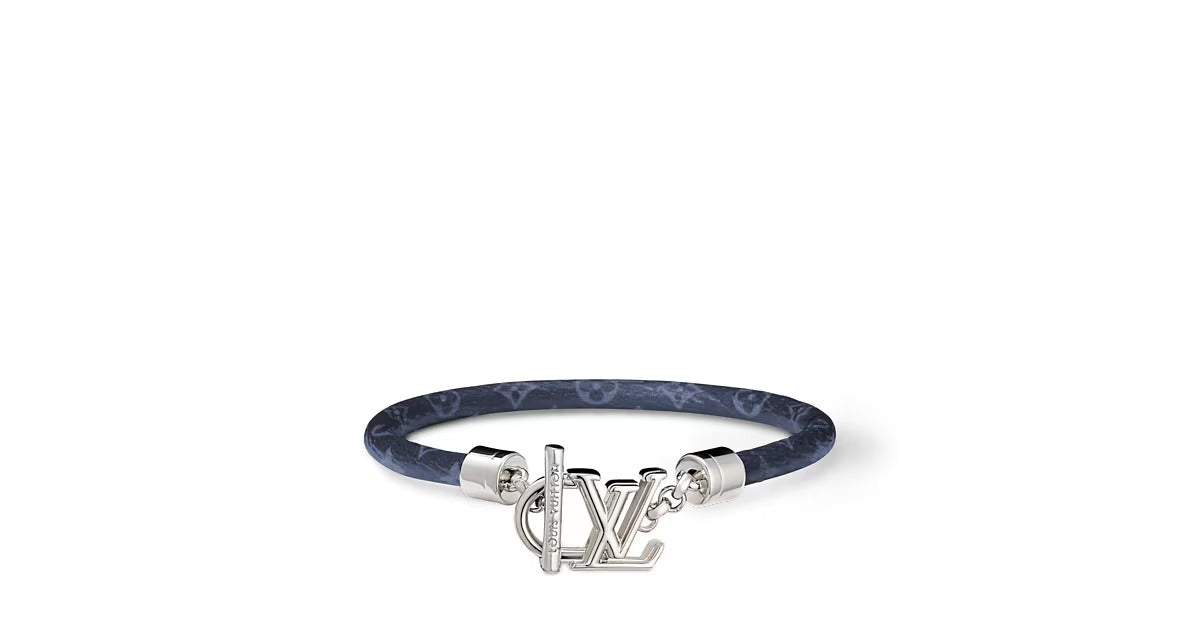 LV Dimension Monogram Leather Bracelet