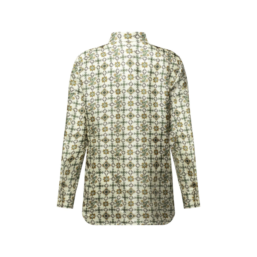 Nouveau Monogram Silk Shirt