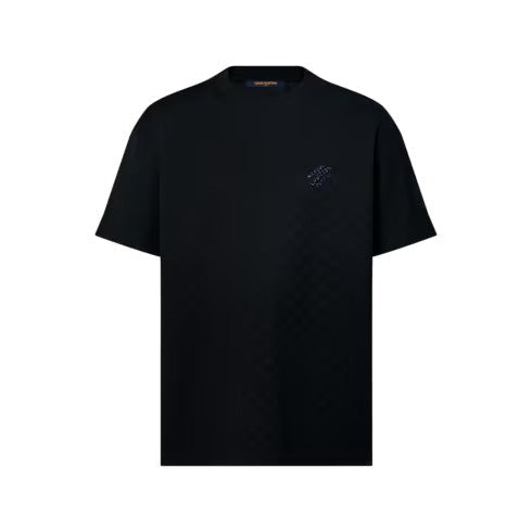 Damier Cotton Pique T-Shirt