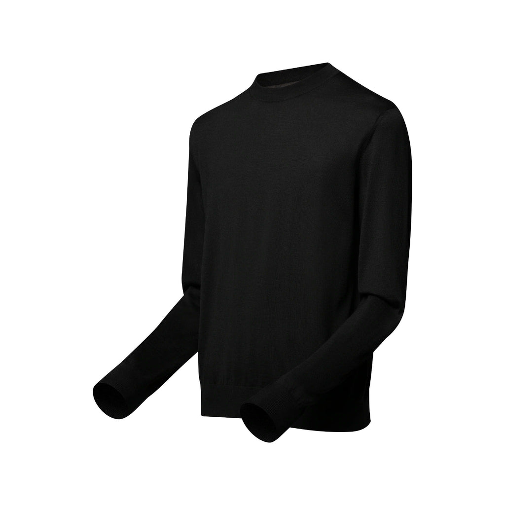 Silk, Cashmere And Wool Blend Crewneck
