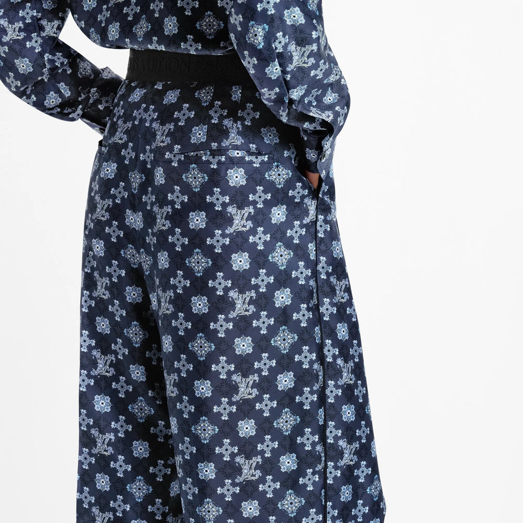 Nouveau Monogram Tailored Wide-Leg Pants