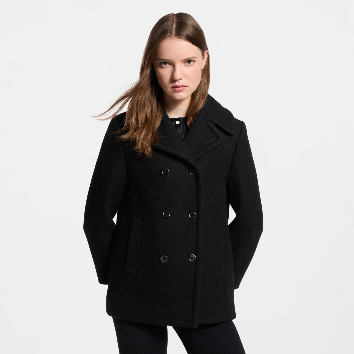 Double-Breasted Pea Coat