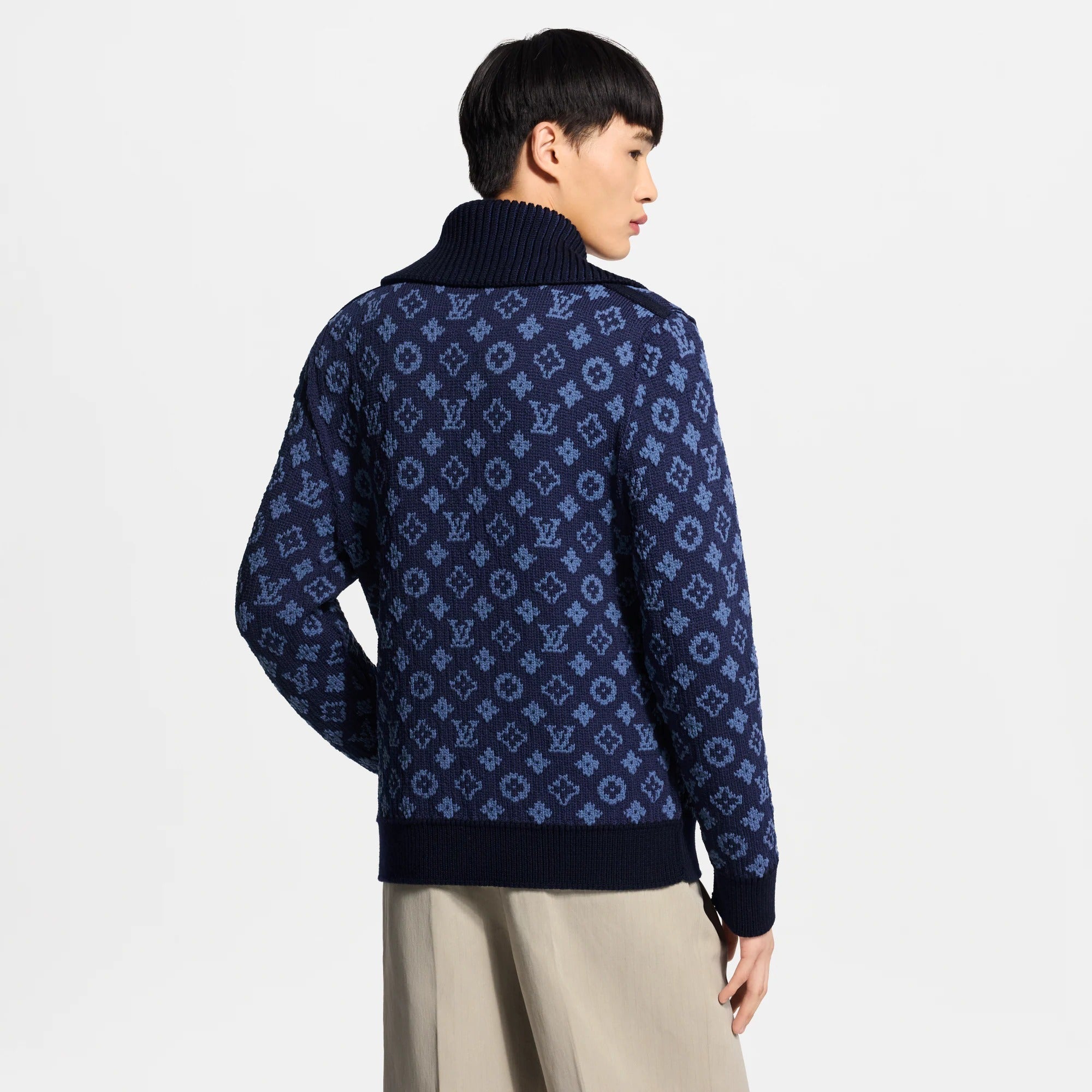 Double Face Knitted Reversible Blouson