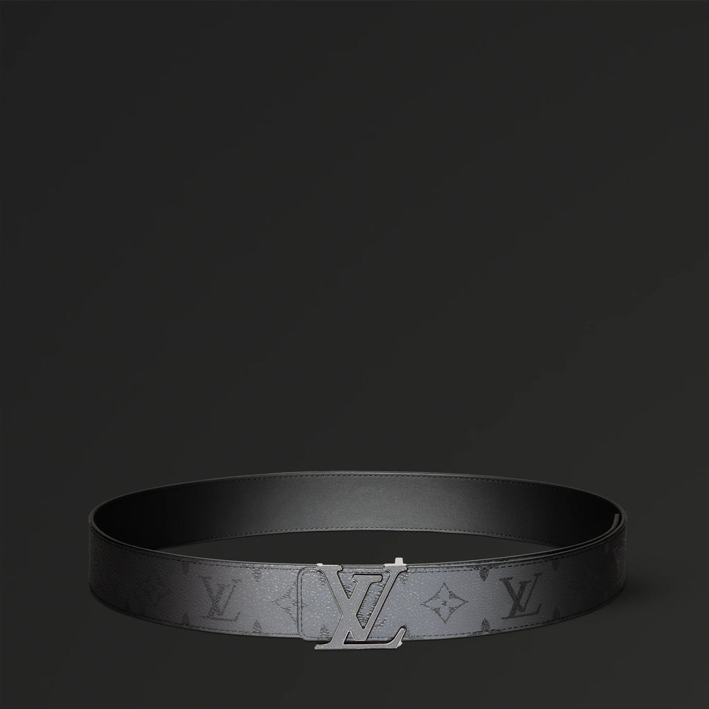 LV Initiales Monogram Reflective 40mm Reversible Belt