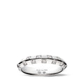 Le Damier de Louis Vuitton Small Ring, White Gold and Diamonds