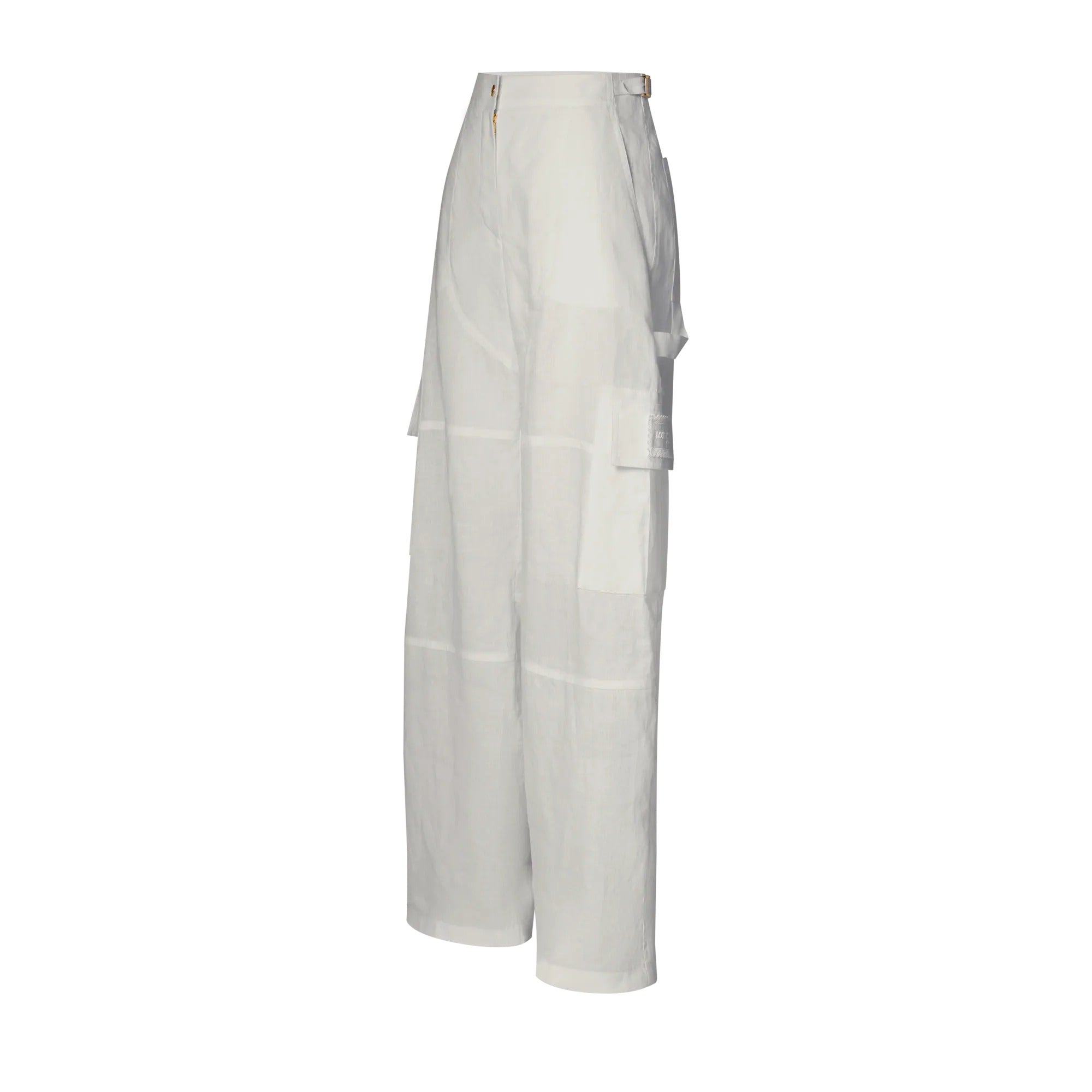 Linen Cargo Pants