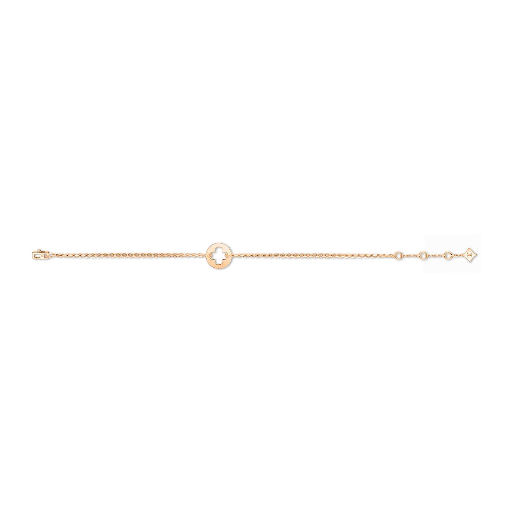 Empreinte Chain Bracelet, Pink Gold