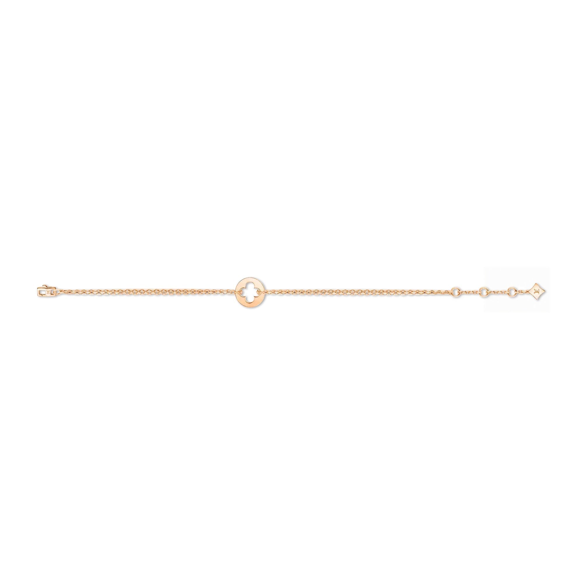 Empreinte Chain Bracelet, Pink Gold