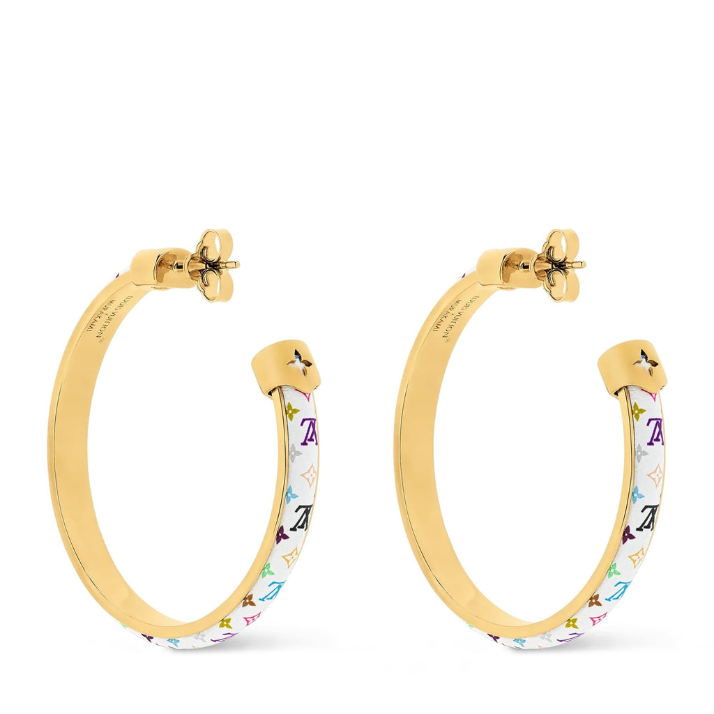 LV x TM Monogram Multicolor Earrings