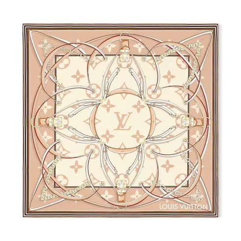 Ultimate Monogram Square 90