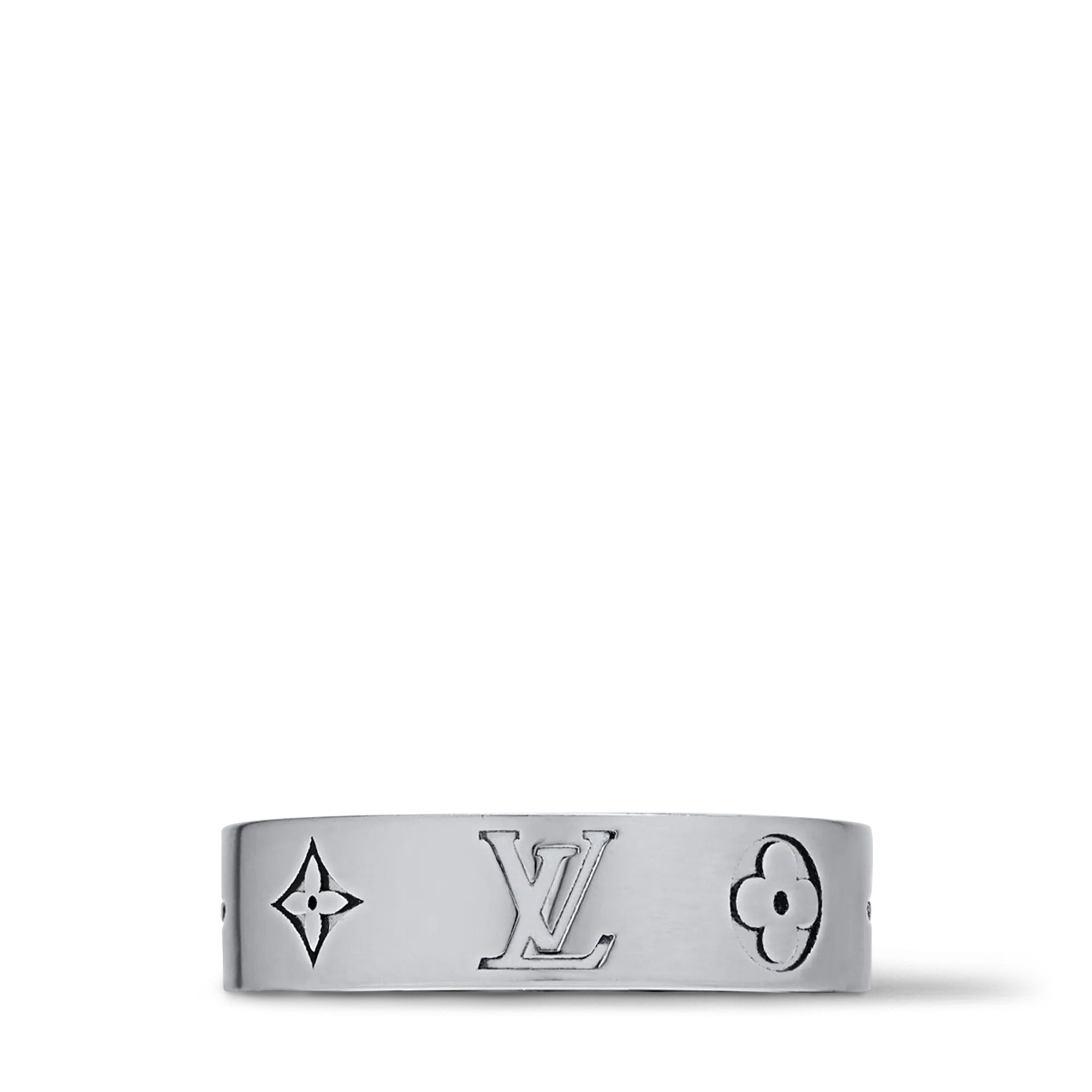 LV Mosaic Thin Ring