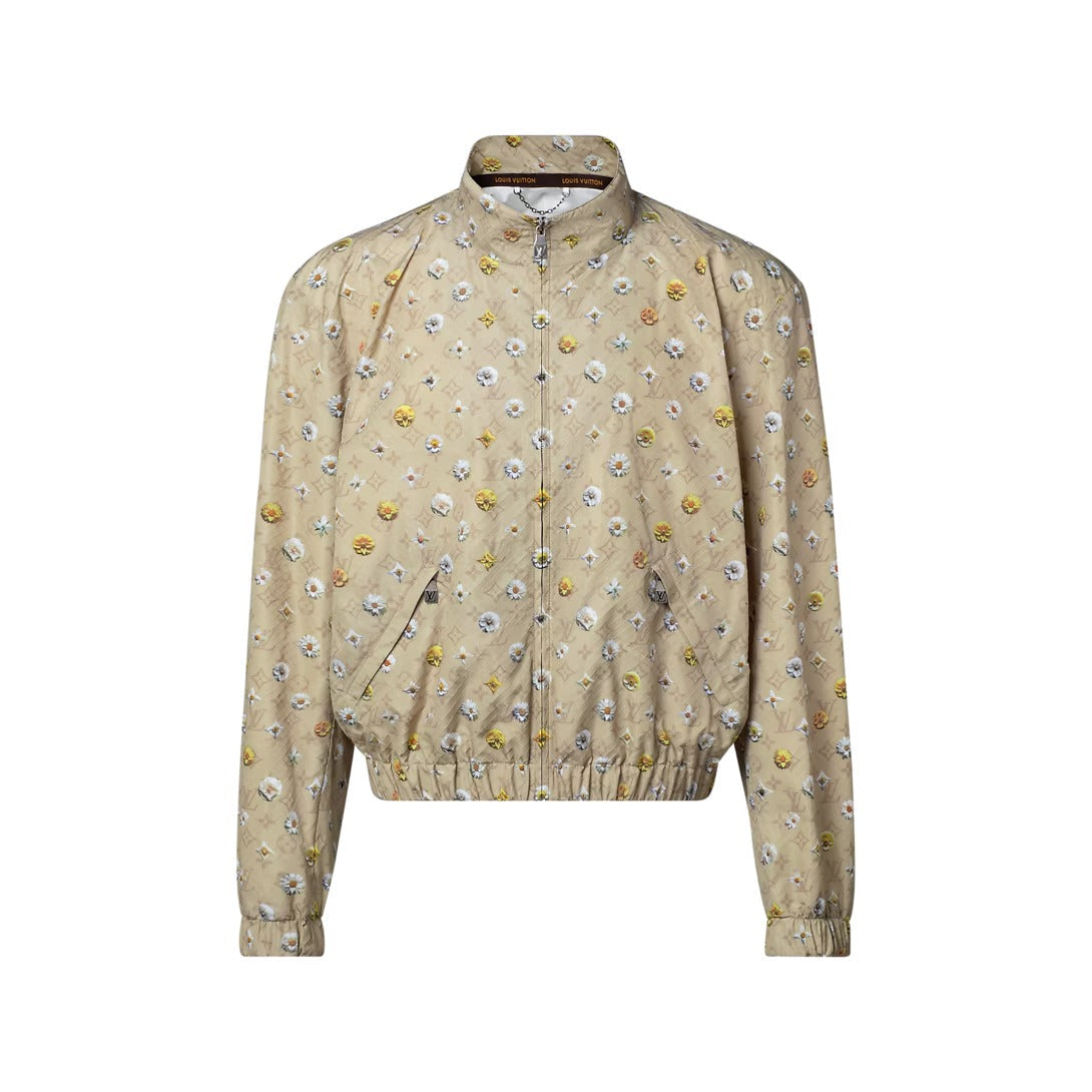 Monogram Printed Track Top