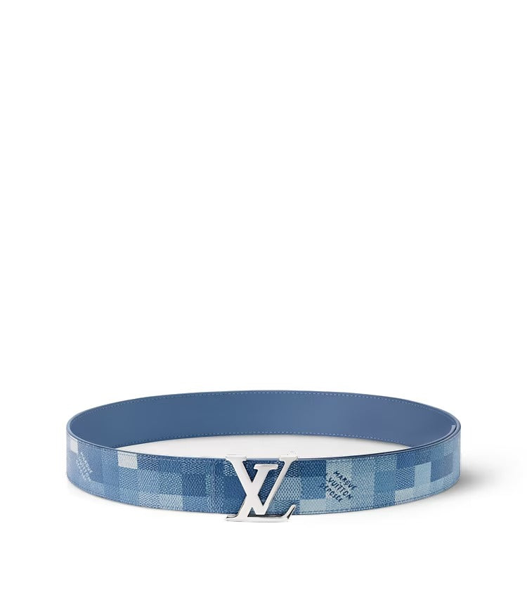 LV Initiales Damoflage 40mm Reversible Belt
