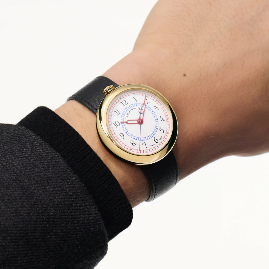 Louis Vuitton Monterey, Automatic, 39mm, Yellow Gold