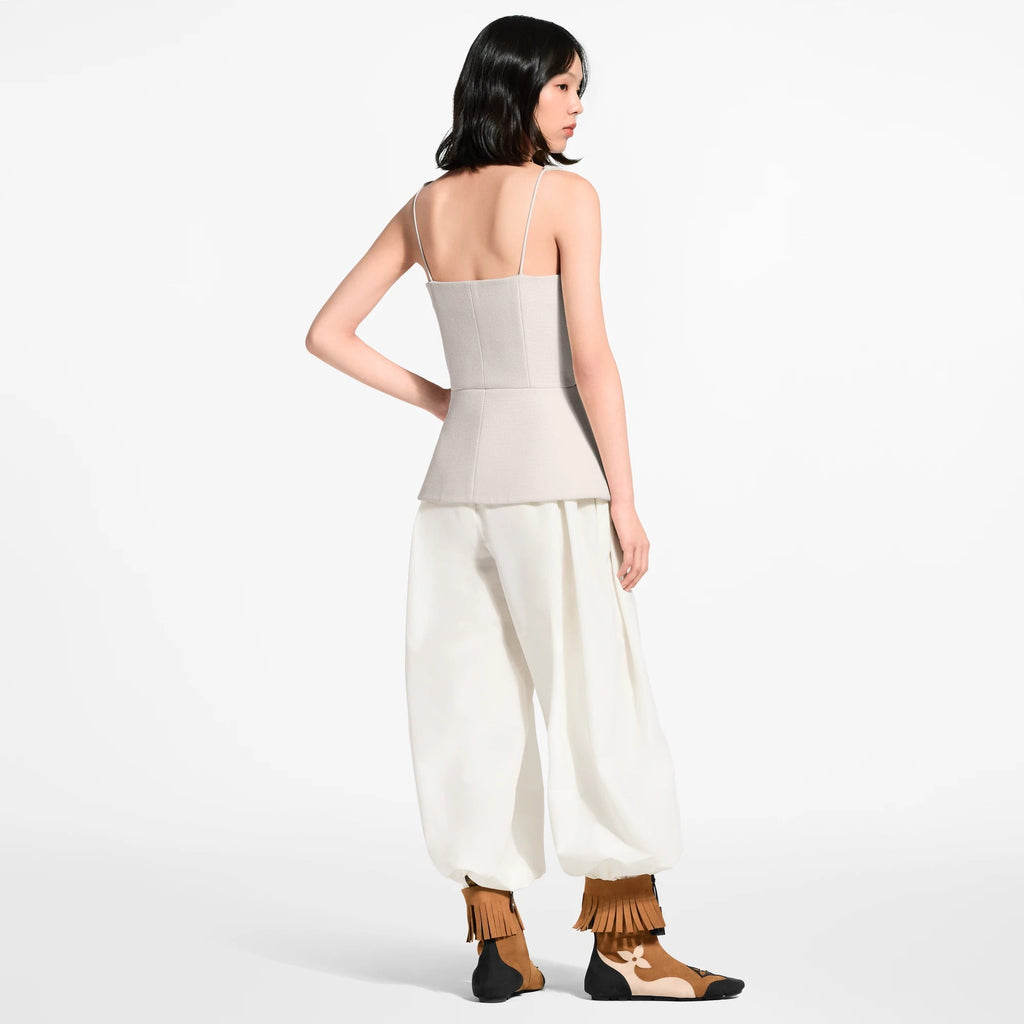 Cut-Out Waistcoat Top