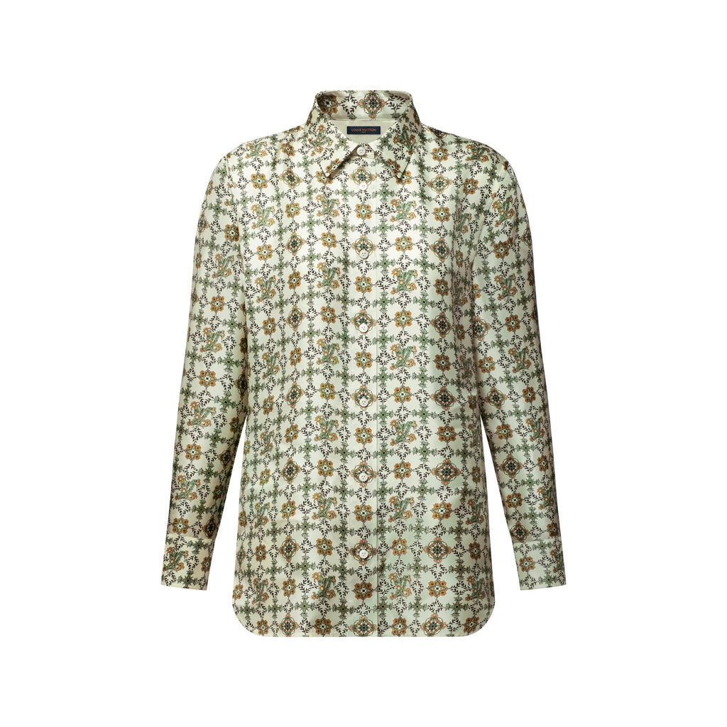 Nouveau Monogram Silk Shirt
