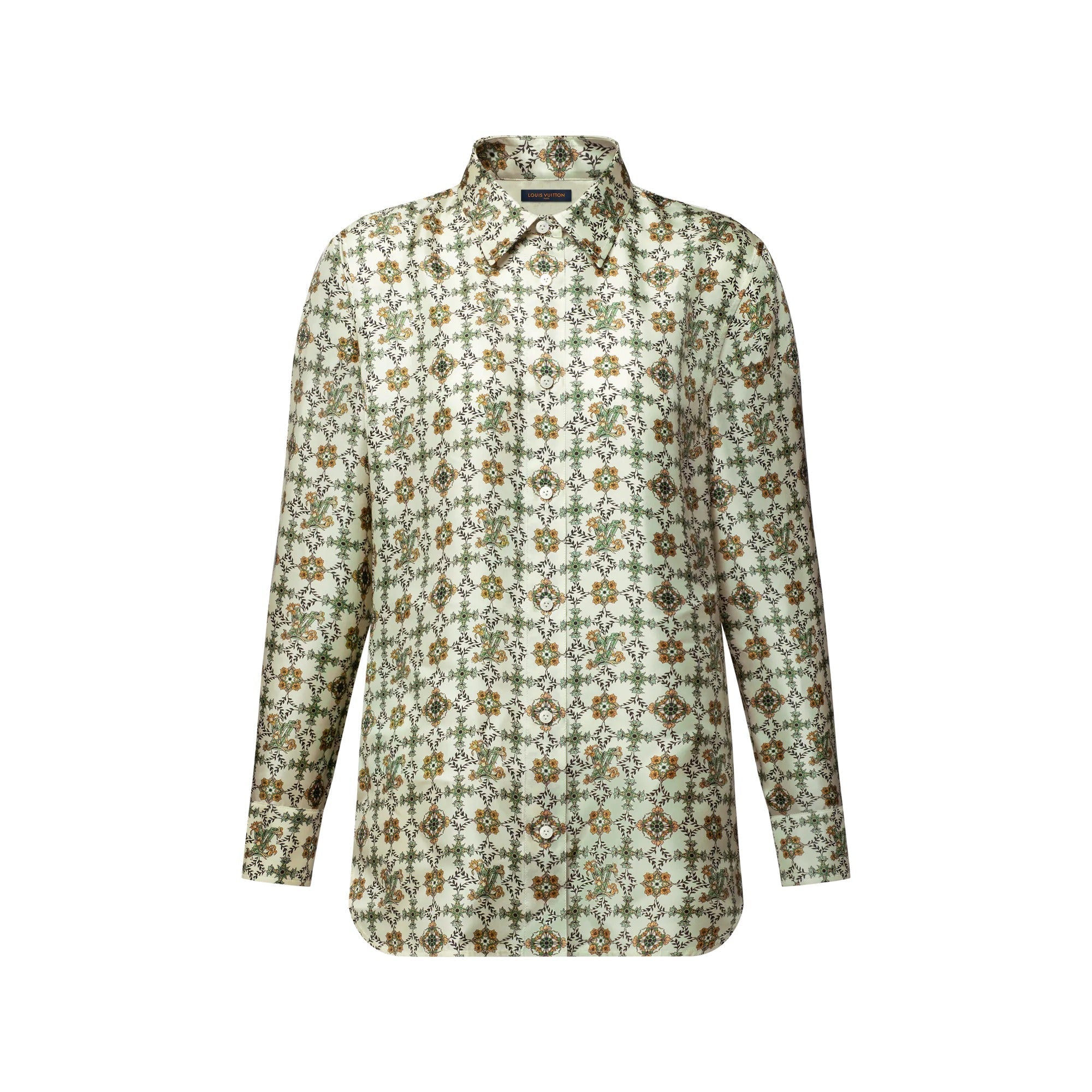Nouveau Monogram Silk Shirt
