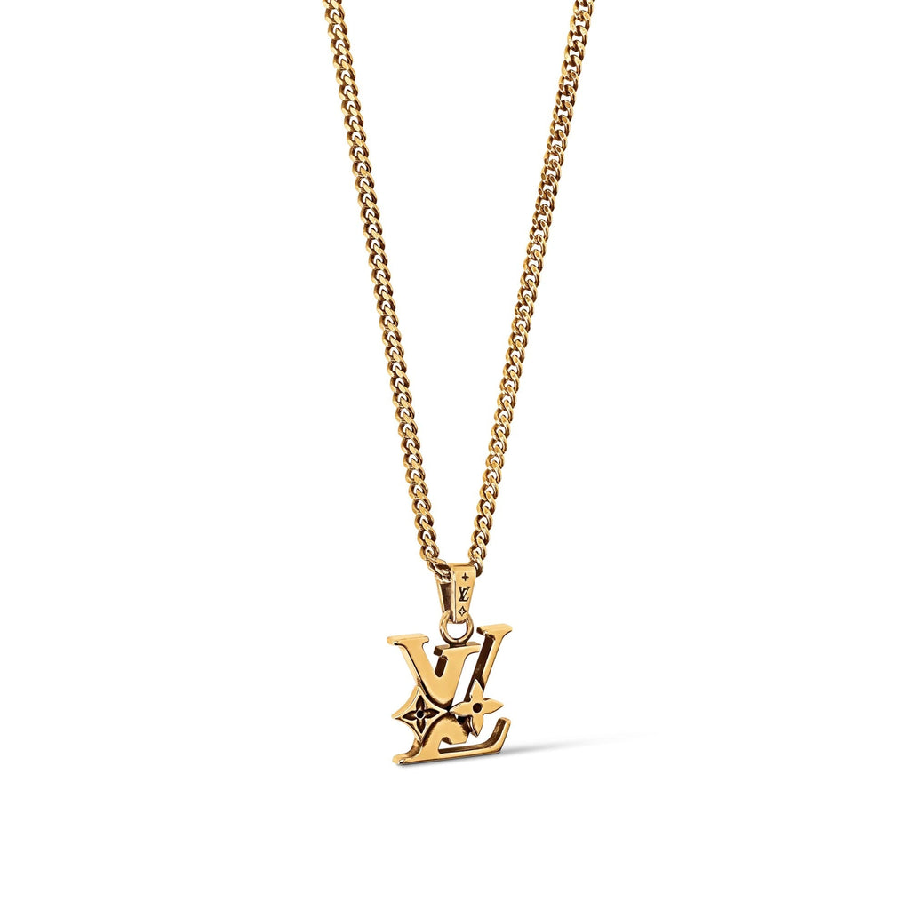 Monogram Row Pendant