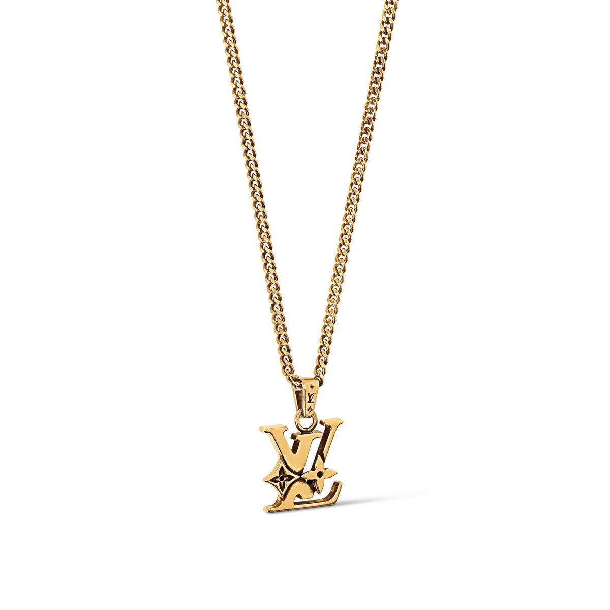 Monogram Row Pendant