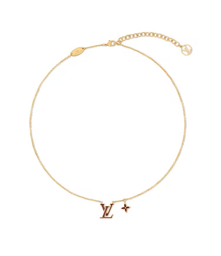 LV Iconic Enamel Necklace