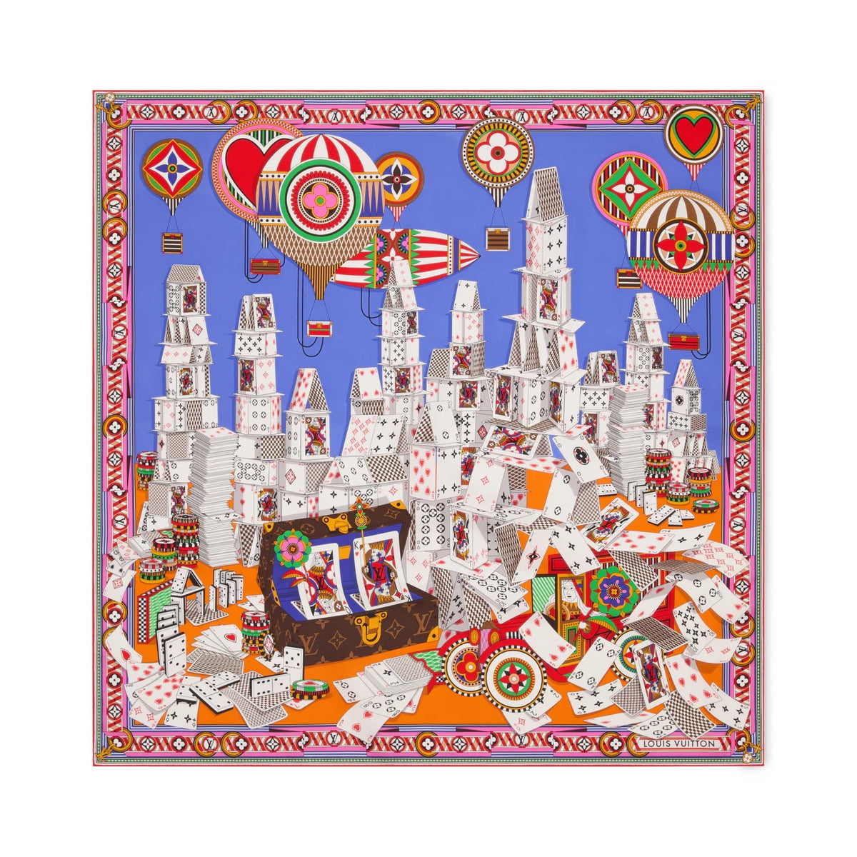 LV Card Game Square 90