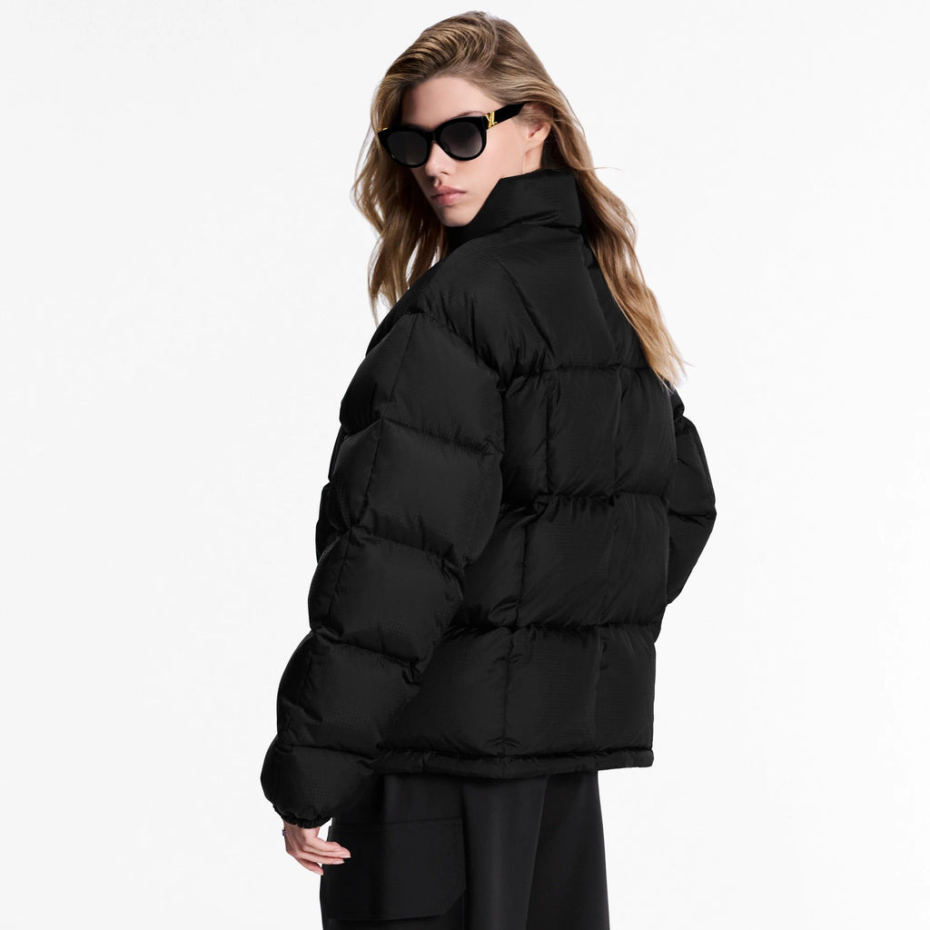 Monogram Accent Pillow Puffer Jacket
