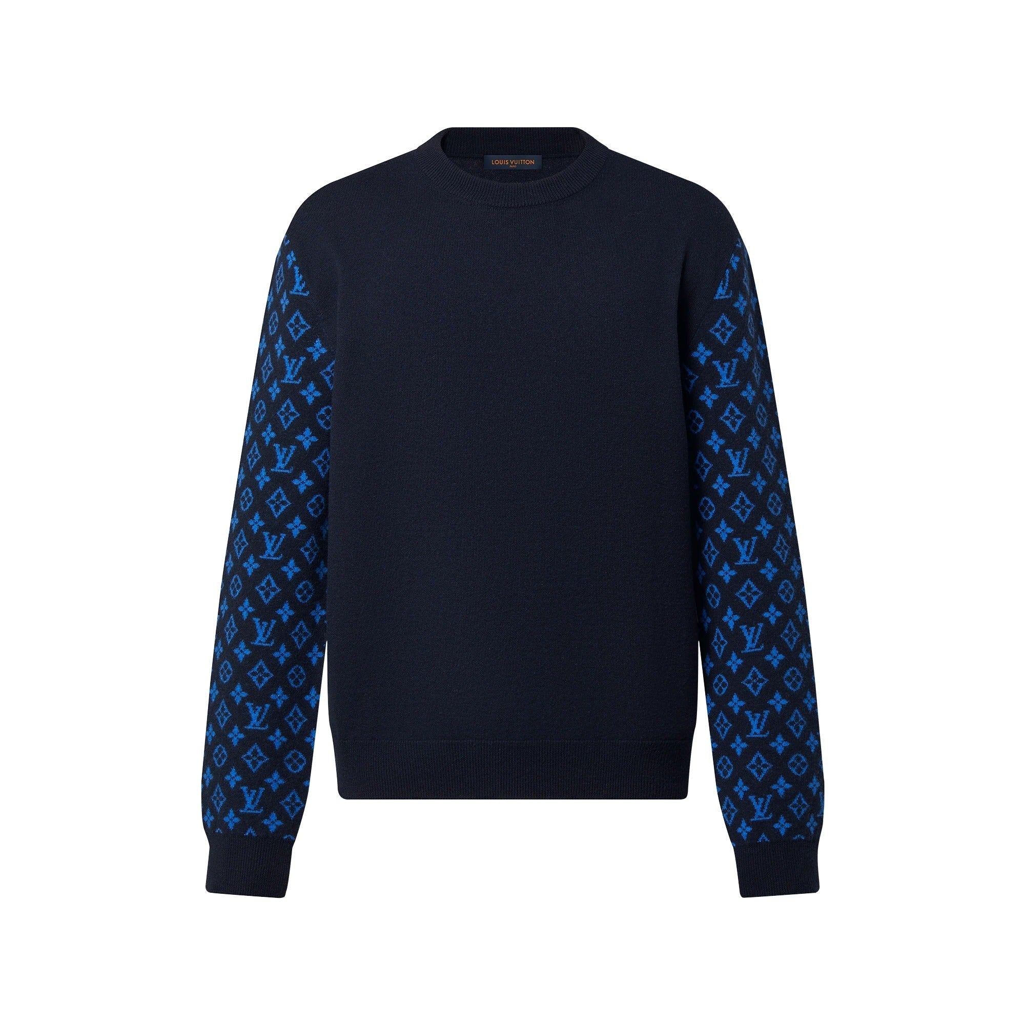Monogram Mix Cashmere Crewneck