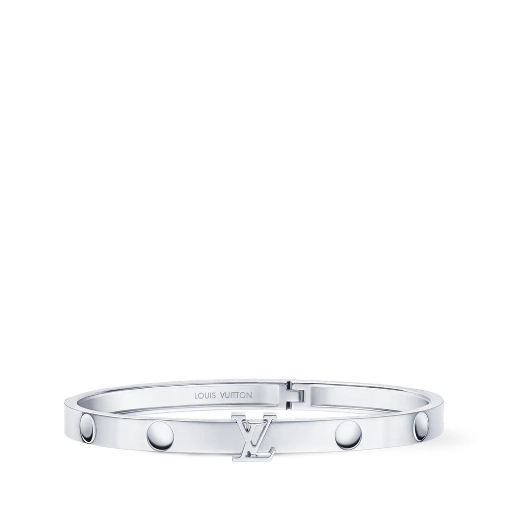 Empreinte Medium Bangle, White Gold