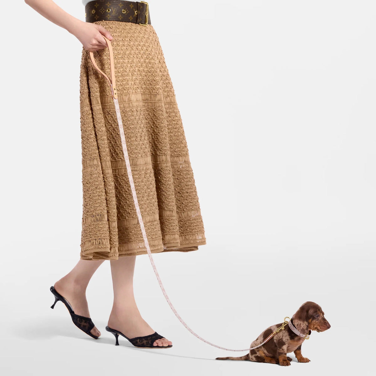 Dog Leash MM MNG Dune