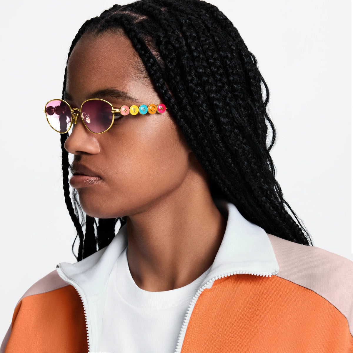 LV Confetti Oval Sunglasses