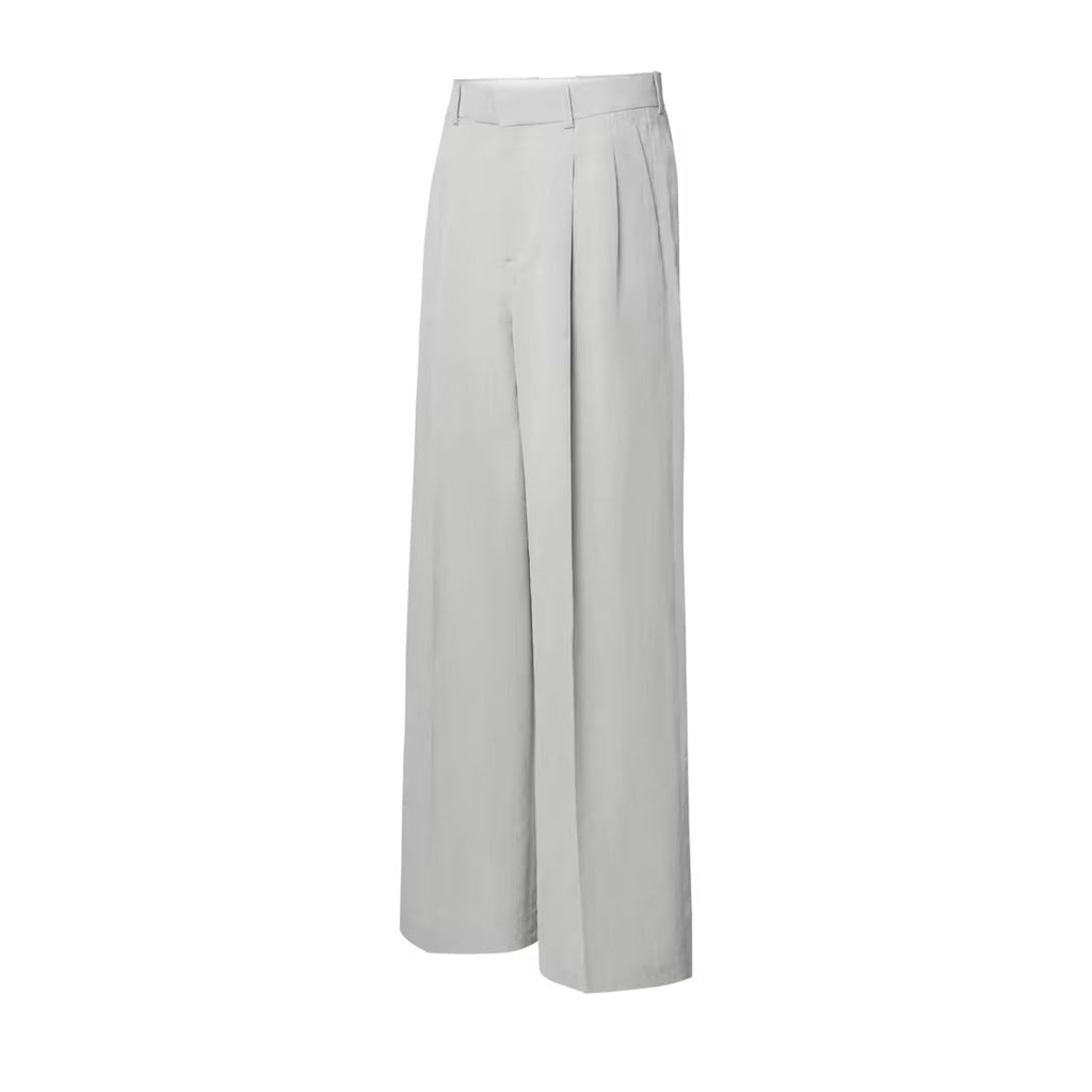 Double-Pleated Pants