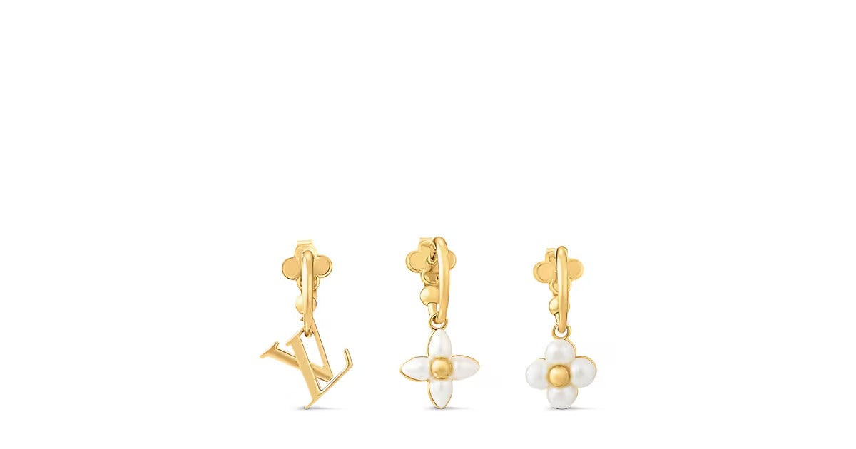 LV Floragram Earrings