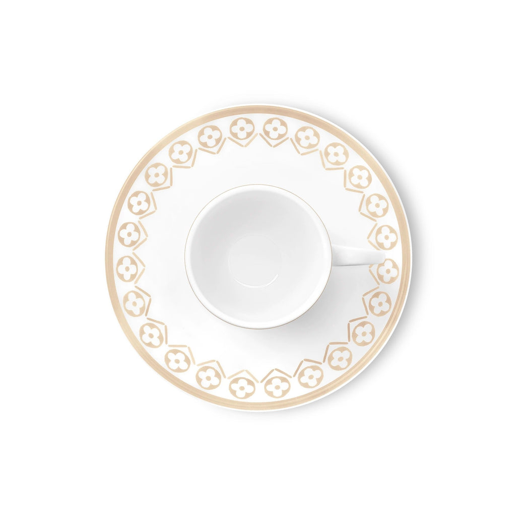 Set Of 2 Coffee Cups And Saucers