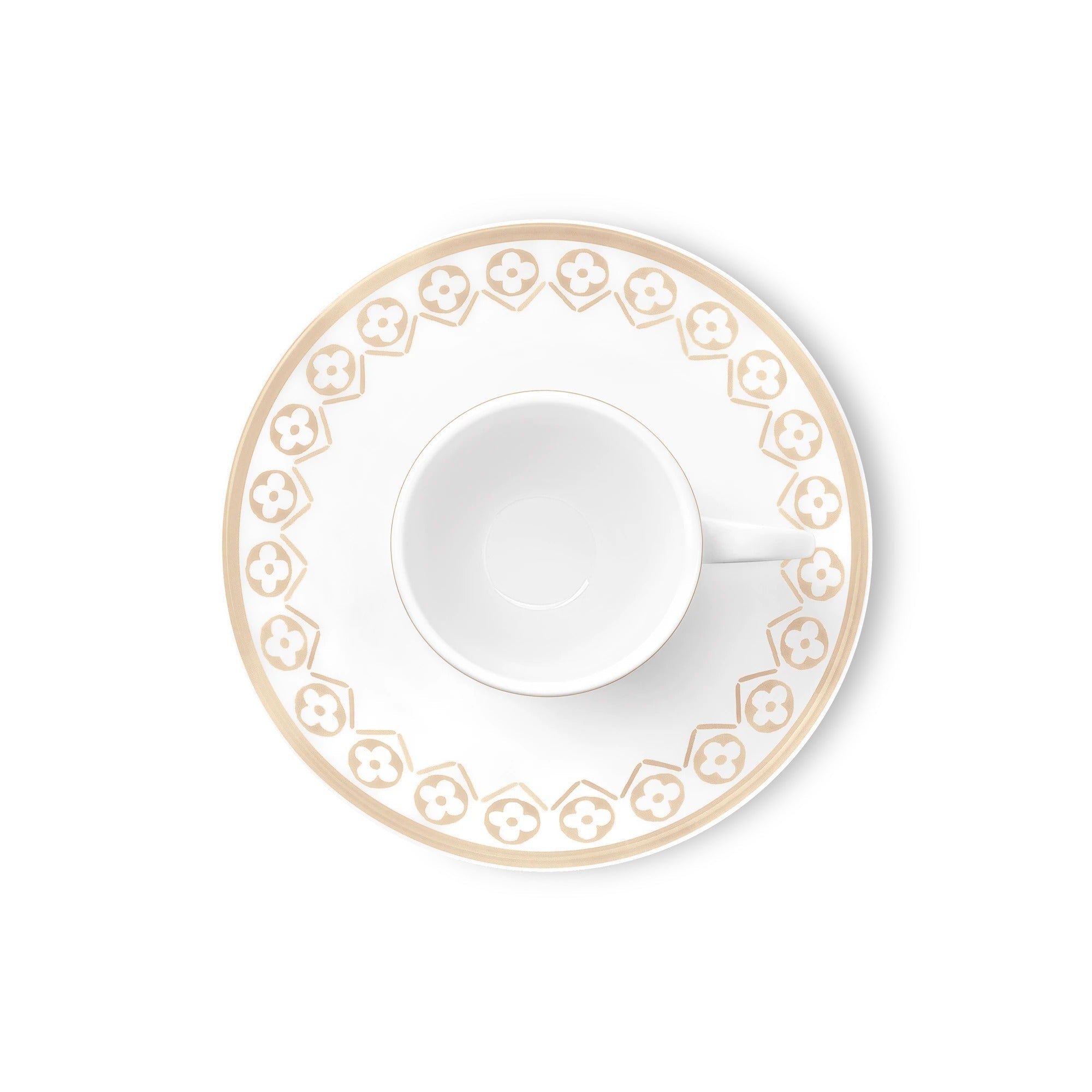 Set Of 2 Coffee Cups And Saucers