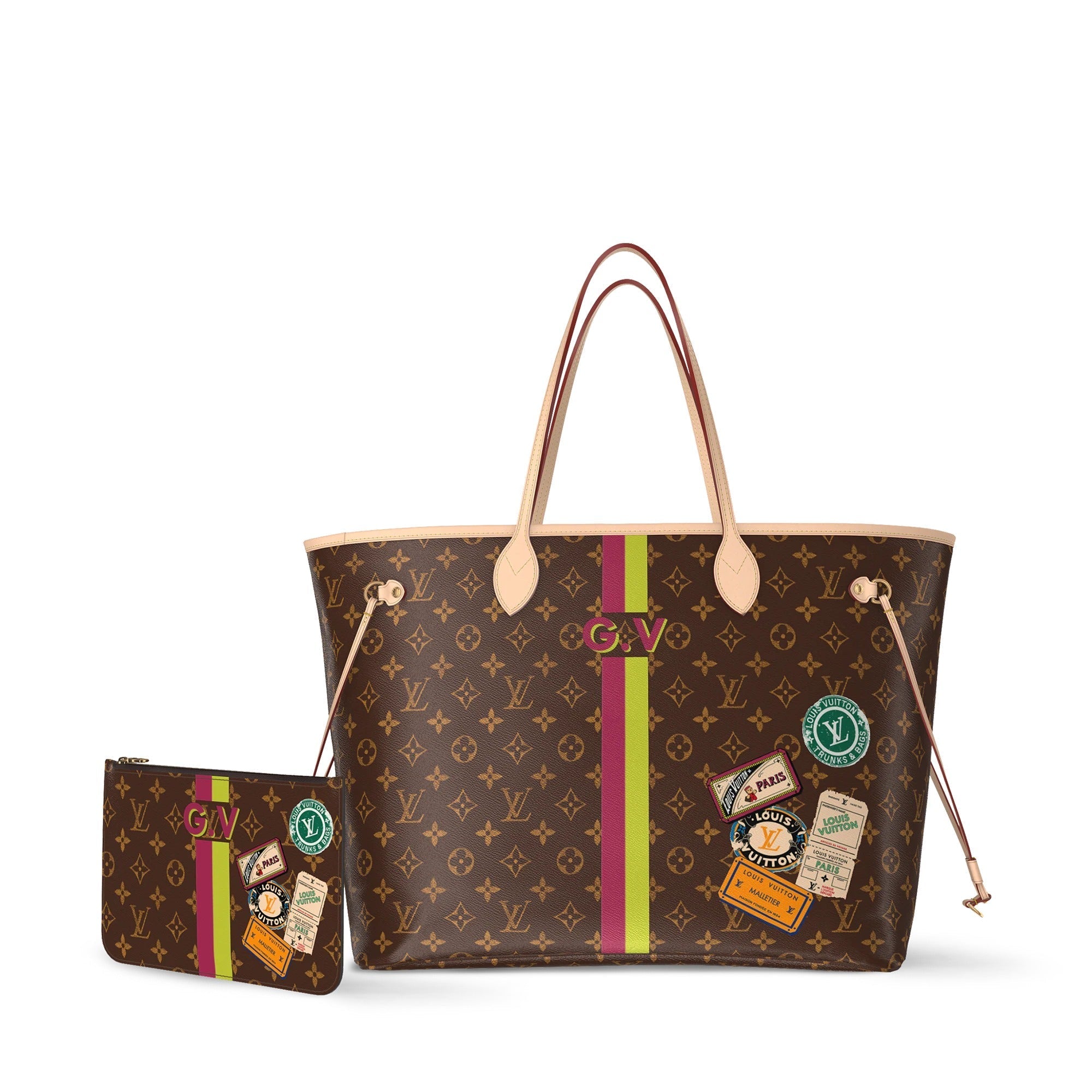 Neverfull GM Mon Monogram