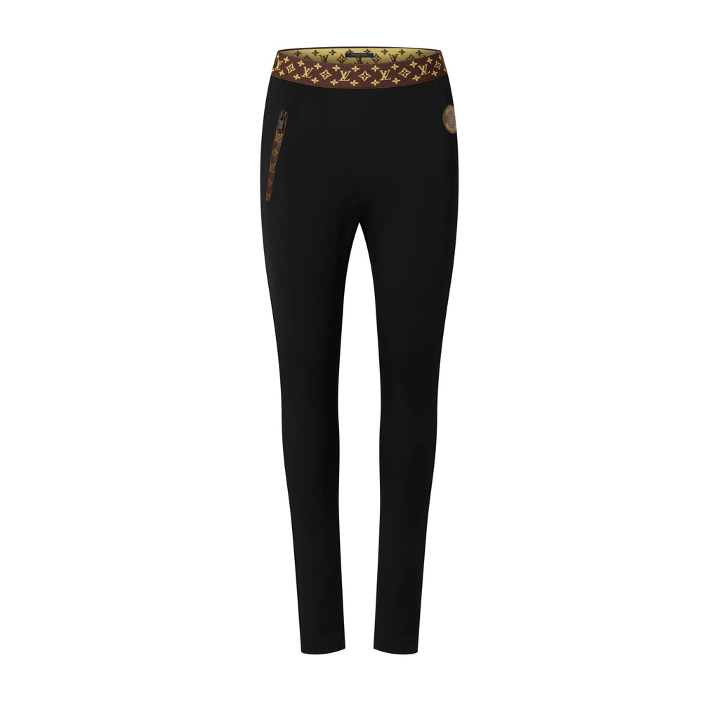 Monogram Accent Leggings