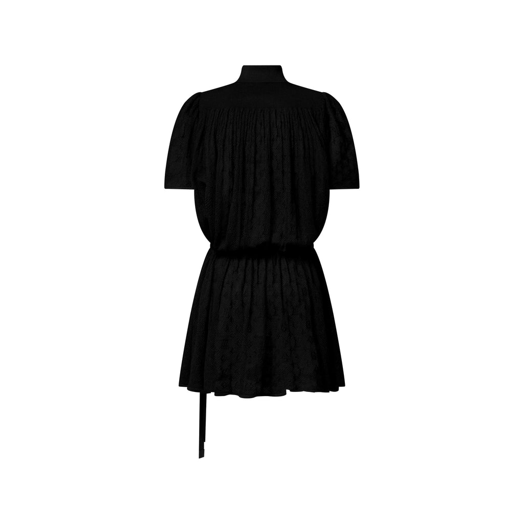 Monogram Mesh Dress