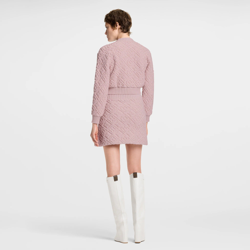Monogram Toweling Mini Skirt