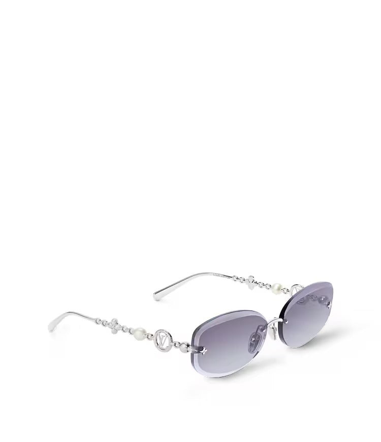 LV Jewel Pearl Oval Sunglasses
