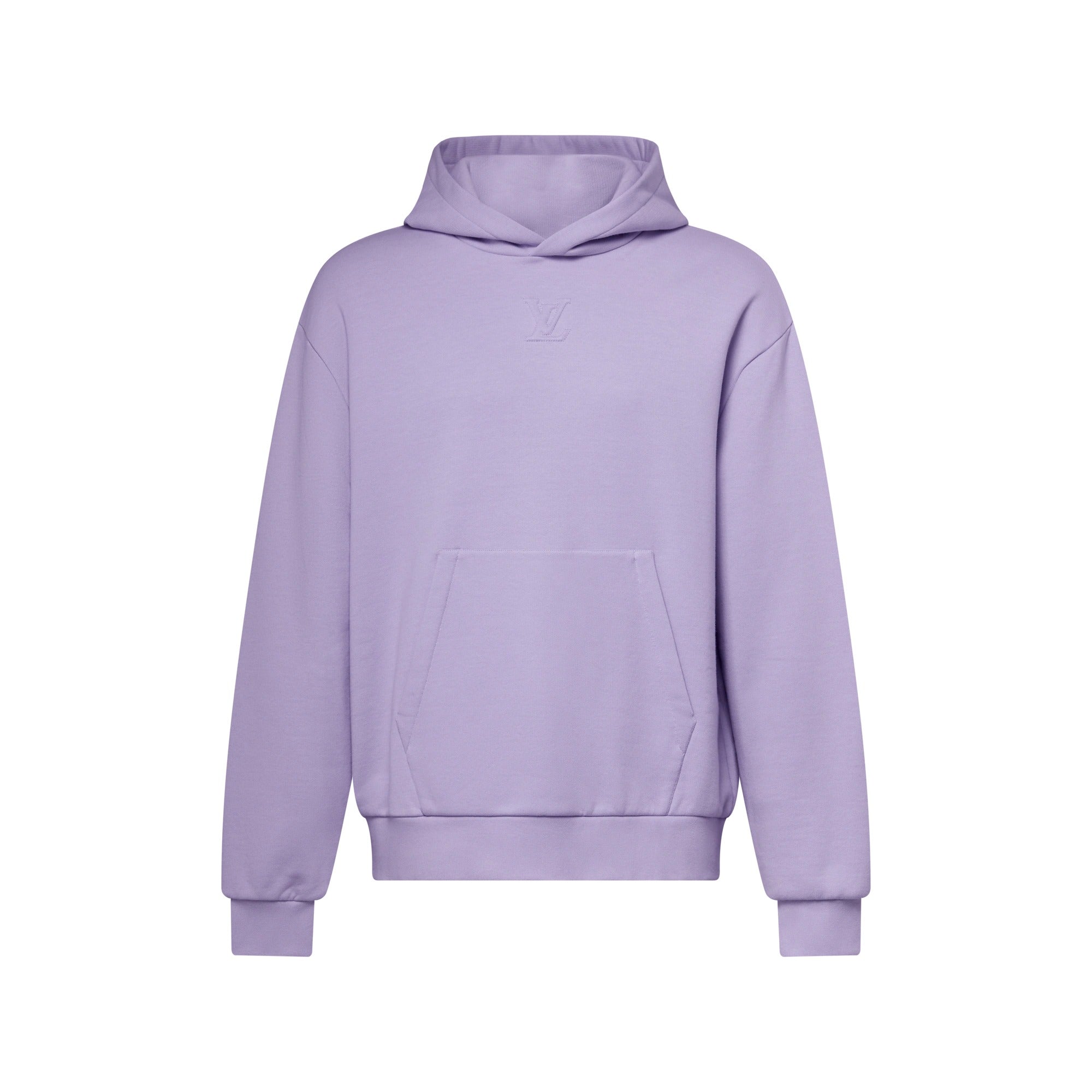 Embossed Signature Cotton Hoodie