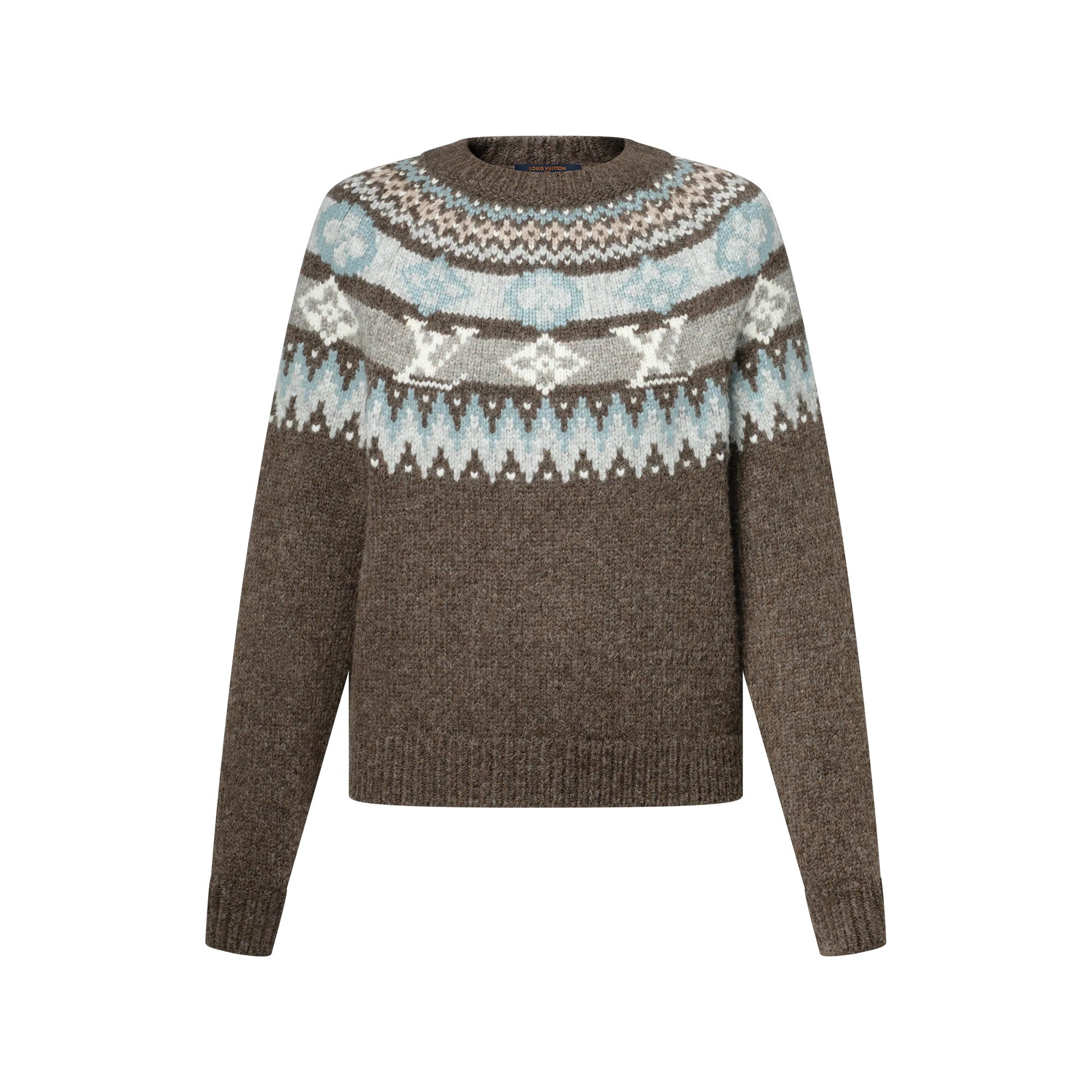 Graphic Signature Knit Pullover
